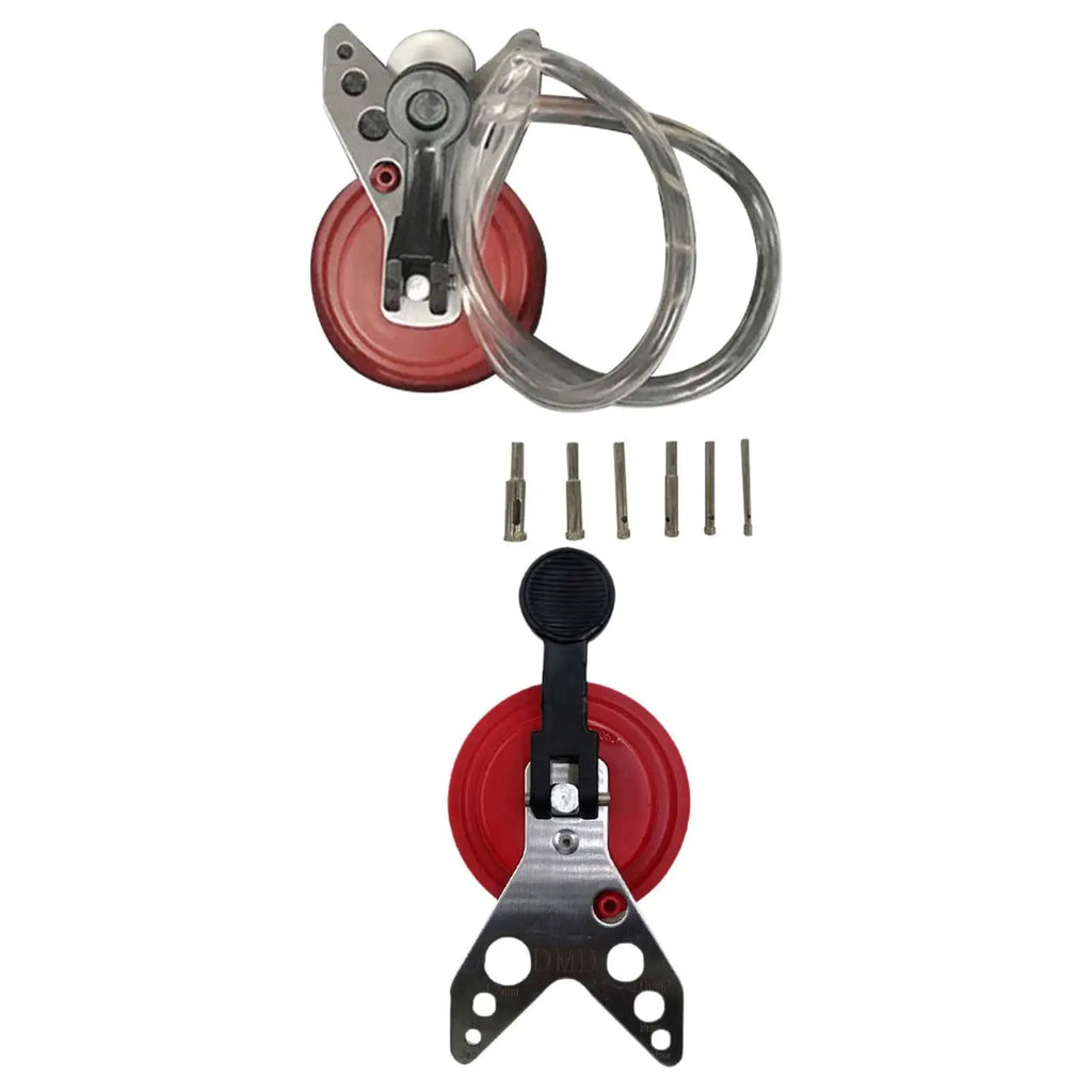Tile Glass Openings Locator with Suction Base Accessory Tile Glass Hole Saw Core Bit Guide for Smooth Surface Granite Glass Tile Zpaxo