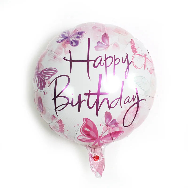 Large Butterfly Aluminum Foil Balloons Helium Air Globos Birthday