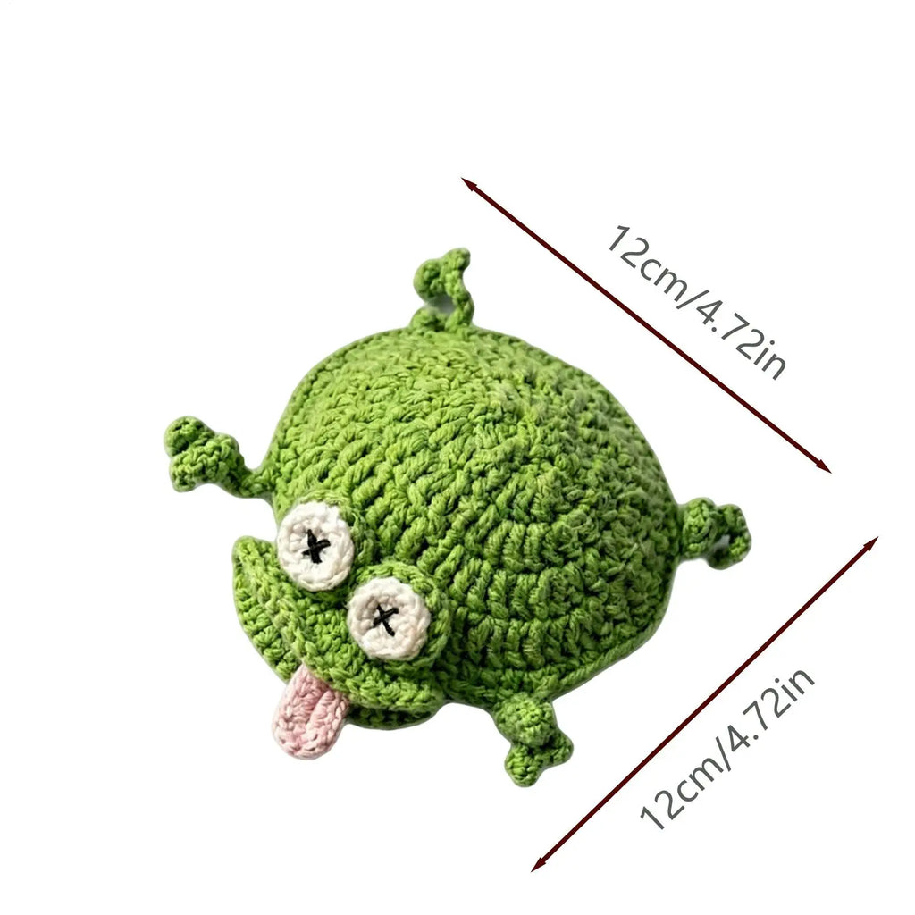 Crochet Coaster Cute Animal Shape Handmade Mat Coasters Coffee Table