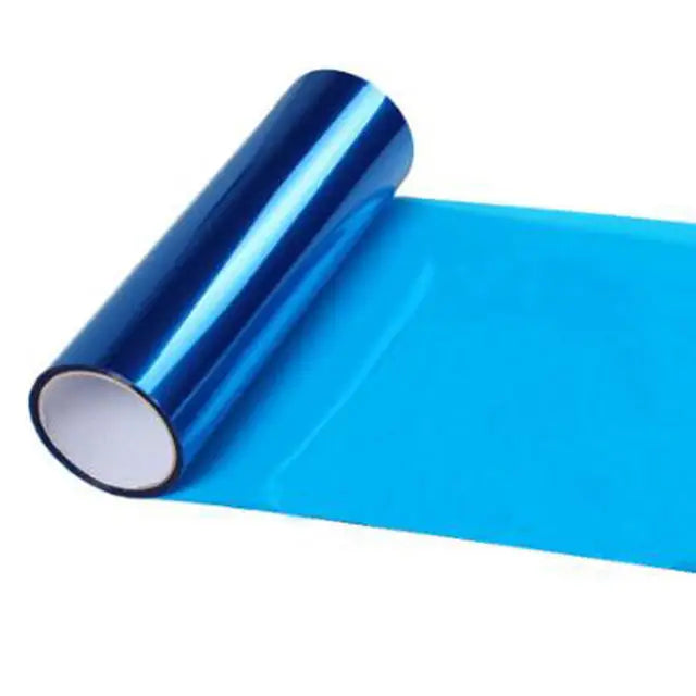 30 Car Light Headlight Taillight Tint Vinyl Film Sticker Sheet Fog Zpaxo blue China Mainland