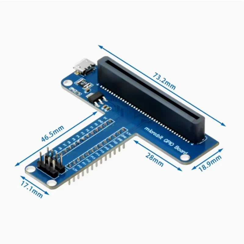 Microbit Development Board T-shaped GPIO Expansion Micro Bit Zpaxo