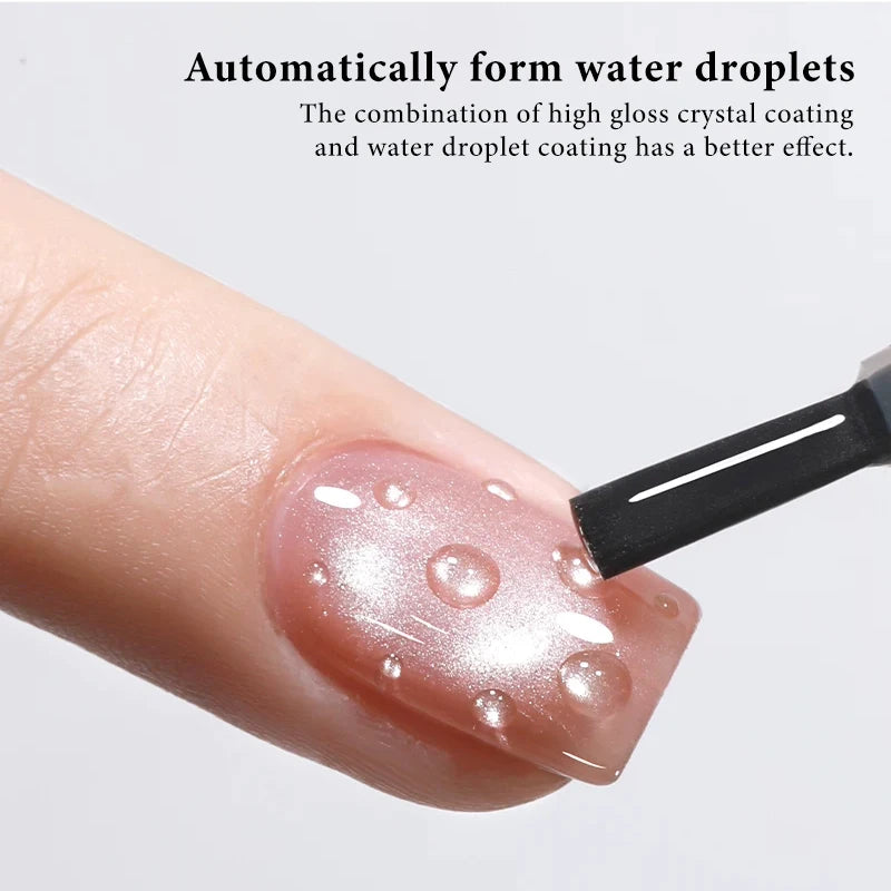 Spring Summer Droplet Seal Gel Nail Polish 3D Clear Versatile Water Zpaxo