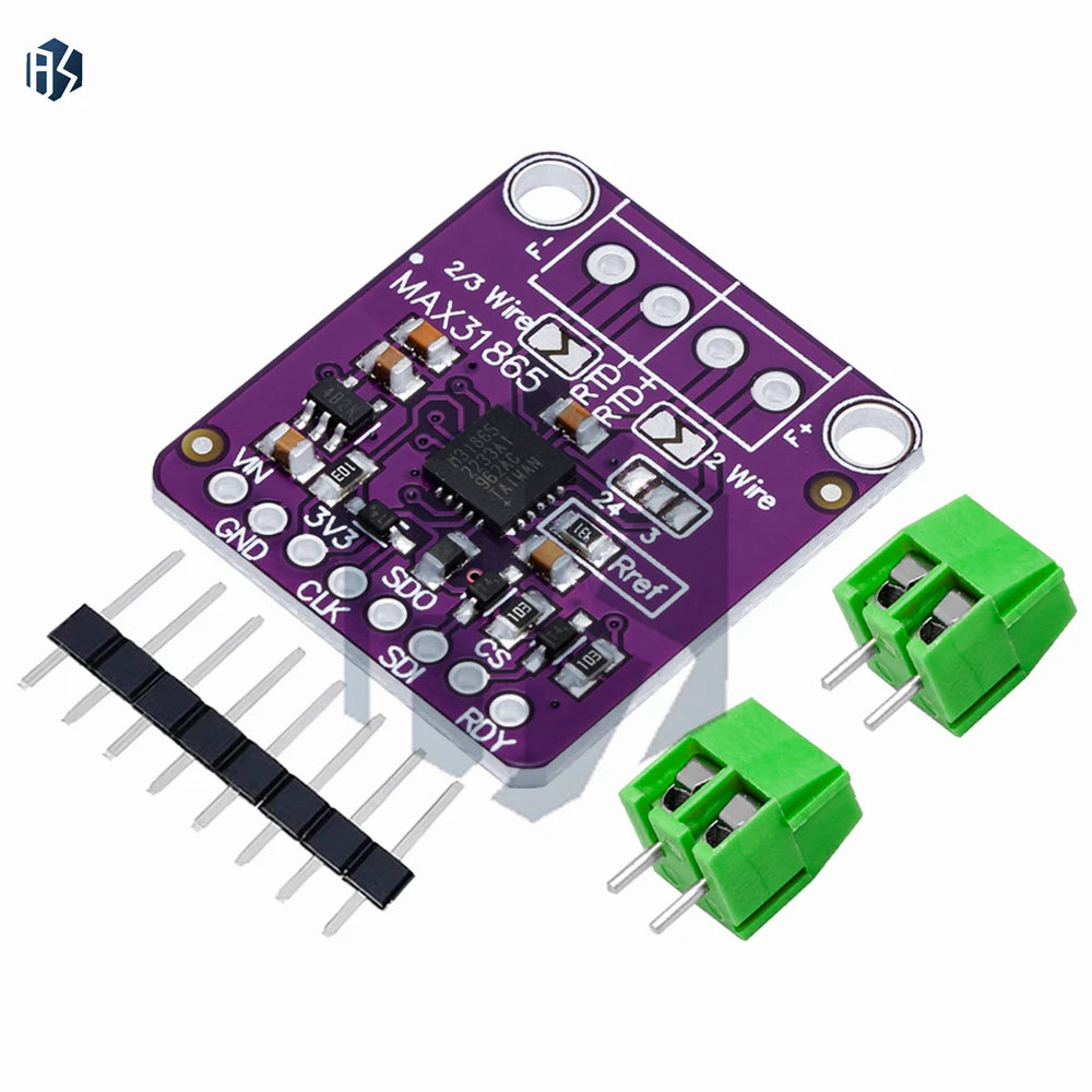 3 3v 5v MAX31865 Platinum Resistance Temperature Detector Module RTD Zpaxo