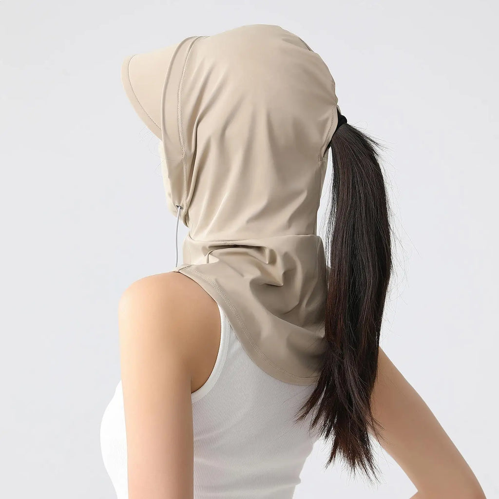 UPF 50 UV Protection Neck Scarf Hat – Cycling & Outdoor UV Sun Hat Cover Zpaxo