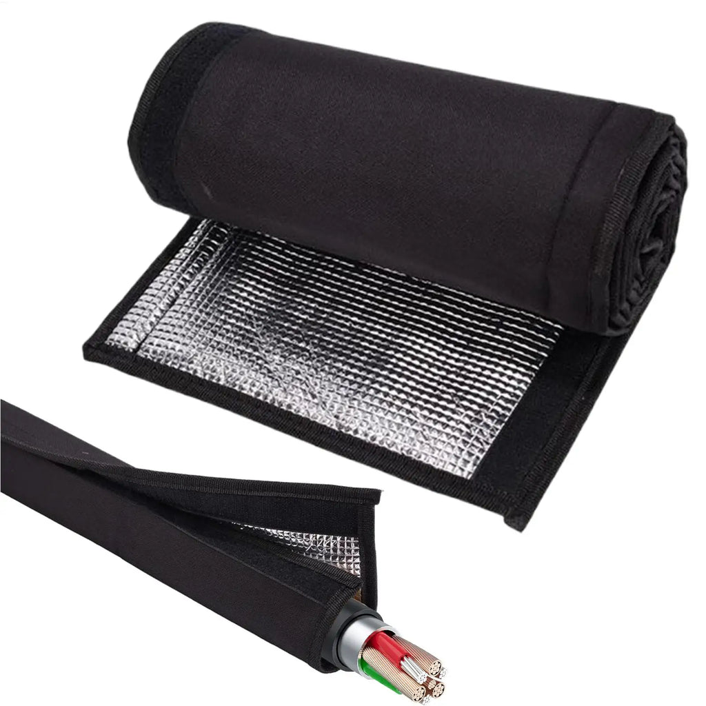 600D Oxford AC Pipe Insulation Sleeve UV Resistant Thermal Cover Air