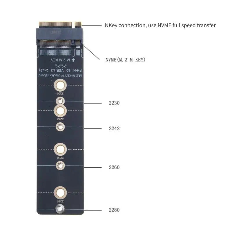 652F PH441 M.2 NVME PCIE Disk Drive SSD Adapters Board for M.2 SSD Zpaxo
