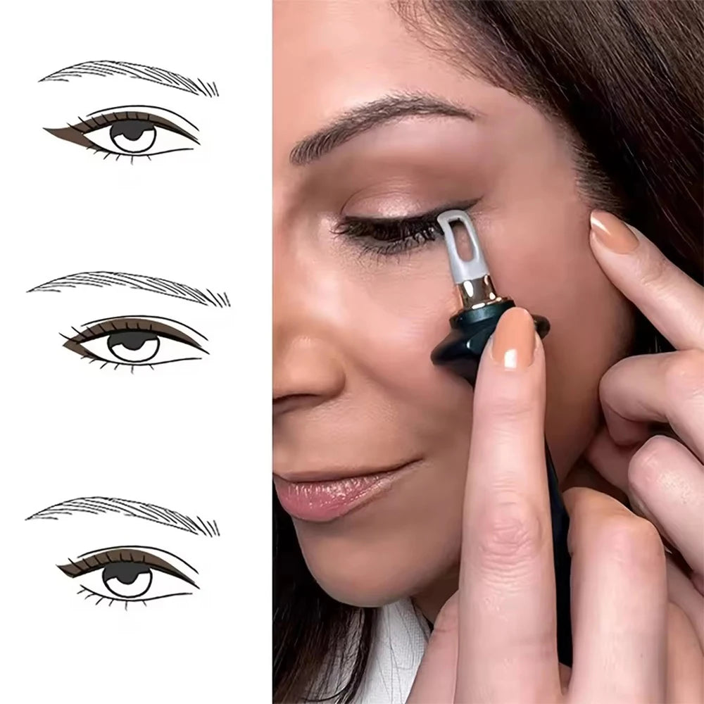 Silicone Eyeliner Brush Waterproof Non-smudge Auxiliary Tool Zpaxo