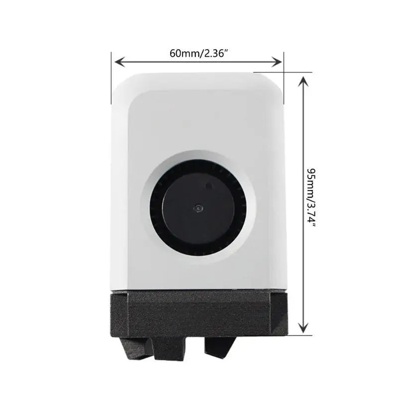 652F 3D Printer Upgraded Nylon Printing Cooling Fan Duct Accessories For Bambu Lab P1P 3D Printer Replacement Zpaxo