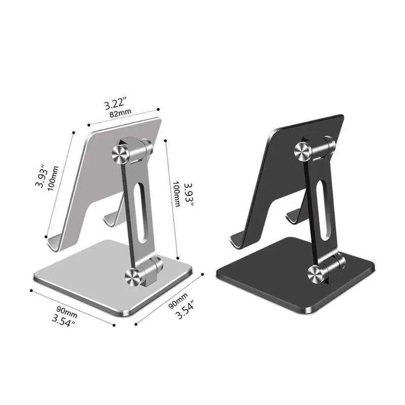 652F FoldableCell Phone Stand Holder for Desk Dual Adjustable Phone Cradle Zpaxo