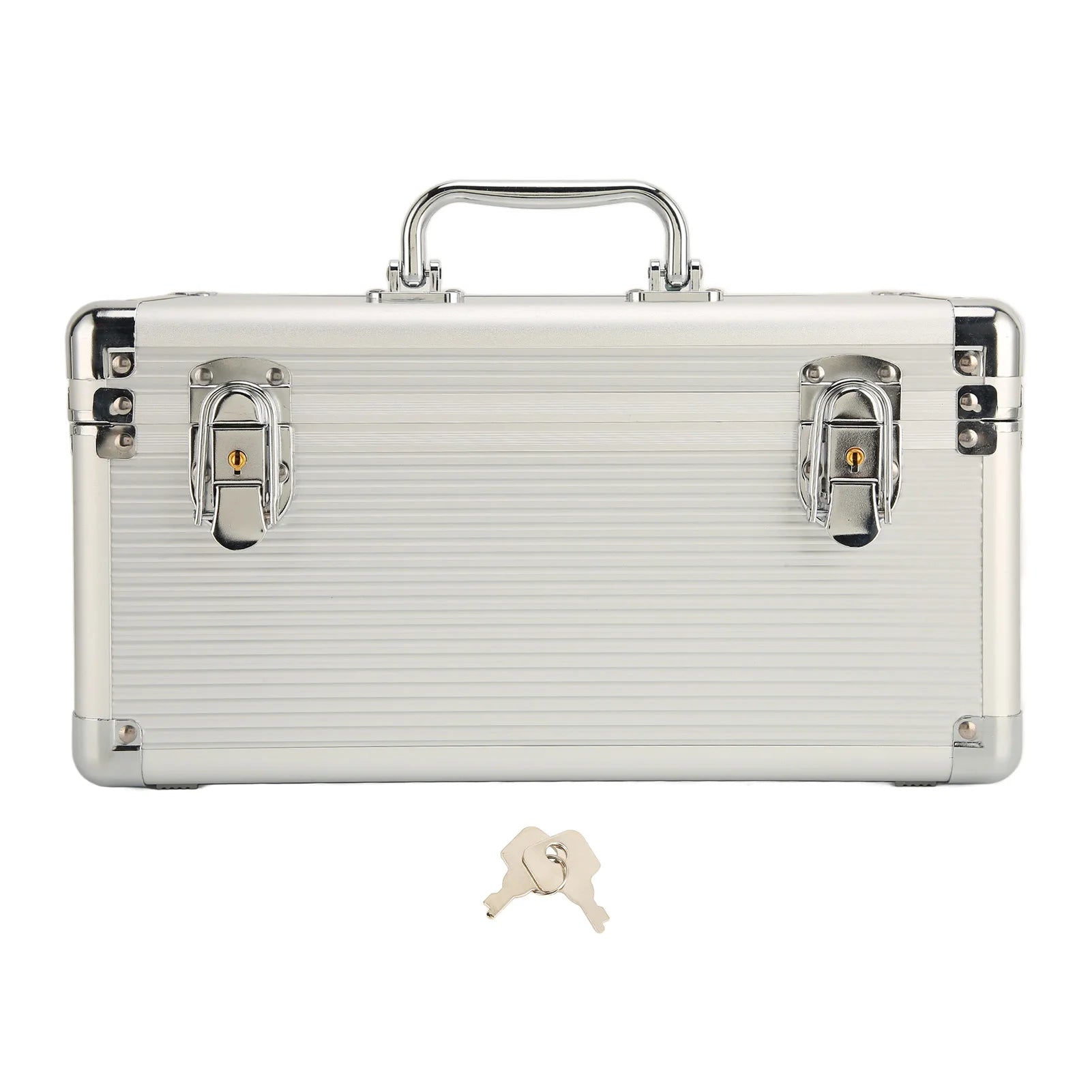 Hard Drive Case Storage Box 14 Bays Double Lock Design