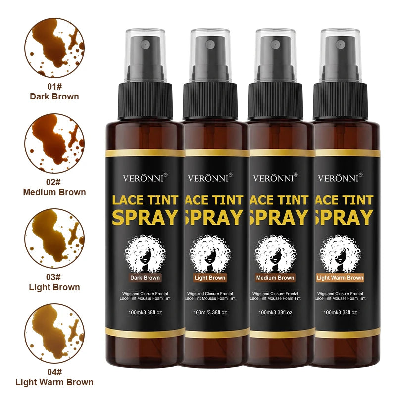 Glueless Lace Melting Spray Holding Wig Strong Hold Dyed Care Glue Zpaxo