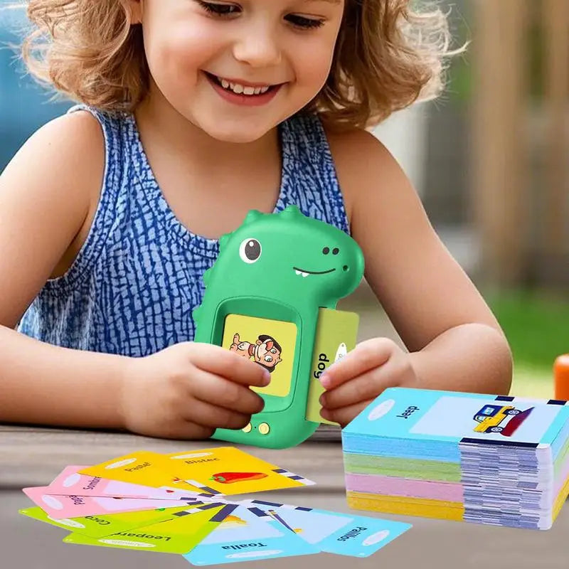 Talking Flash Cards Talking Cards For Toddler Educational Interactive Machine Games For Aged 1-3 Baby Kids Girls Children Zpaxo