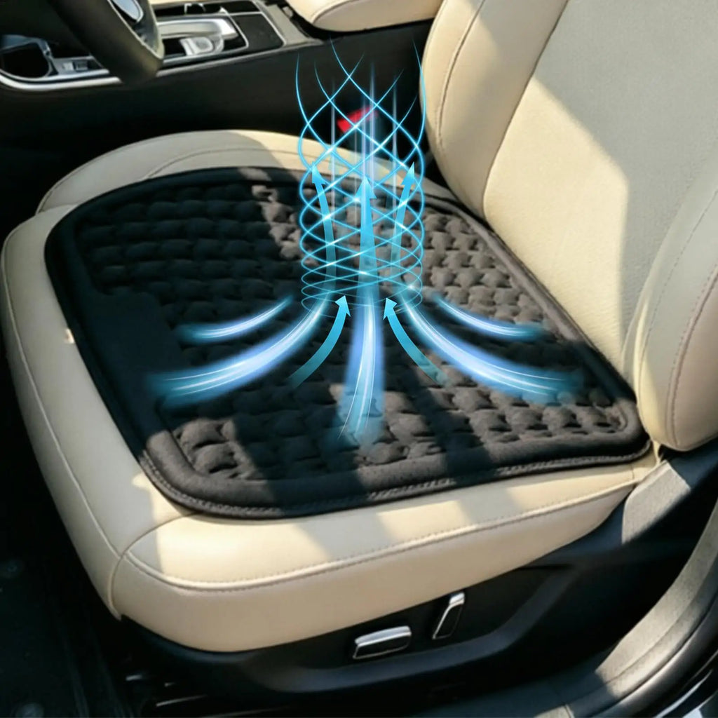 48x48cm Cooling Car Seat Cushion Honeycomb Gel Ventilated Pressure