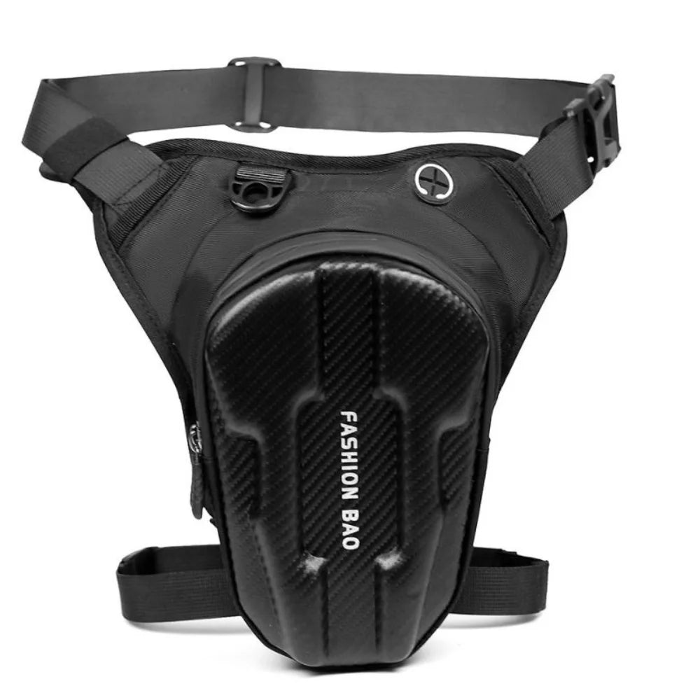 Waterproof Motorcycle Leg Bag Hard Shell Convertible Cycling Waist Zpaxo