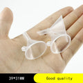 Mini Plastic Funnel Small Mouth Liquid Oil Funnels 39x31mm Laboratory