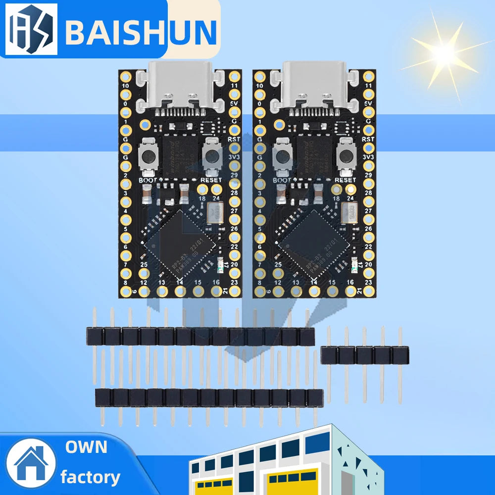 Raspberry Development Board Promicro RP2040 Compatible Helios OxB2 Zpaxo