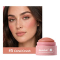 Soft Blush Balm Stick Waterproof Long Lasting Hydrating Lightweight Blendable Cream Blush Stick For Cheeks Face Cosmetics Zpaxo 5 Coral Crush
