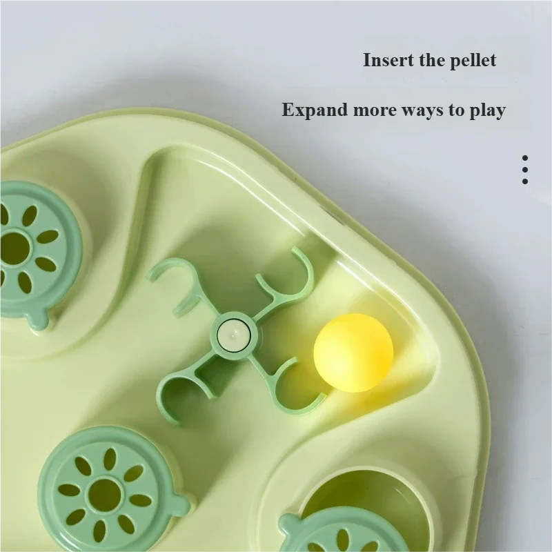 Cat & Dog Puzzle Slow Feeder Maze Toy – Food Dispenser
