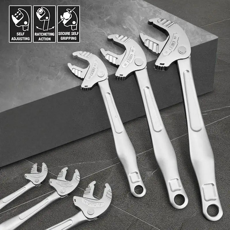 Mechanic's Ratchet Wrench Crab Claw Auto Chassis Pipeline Flange Zpaxo
