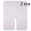 Facial Beauty Towels U-shaped Soft Lightweight Gray White Skincare