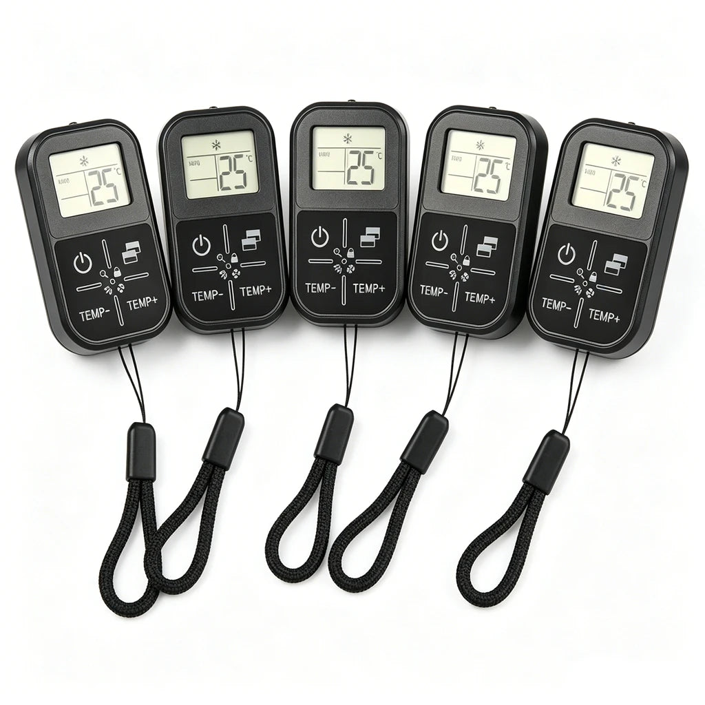 Mini English Universal Air Conditioner Remote Control Equipped Indoor Zpaxo 5pcs-regular