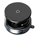 Vacuum Magnet Phone Bracket Multi-angles Adjustment Strong Magnetic Suck Design Foldable Car Holder For Navigation Stand Zpaxo A Black