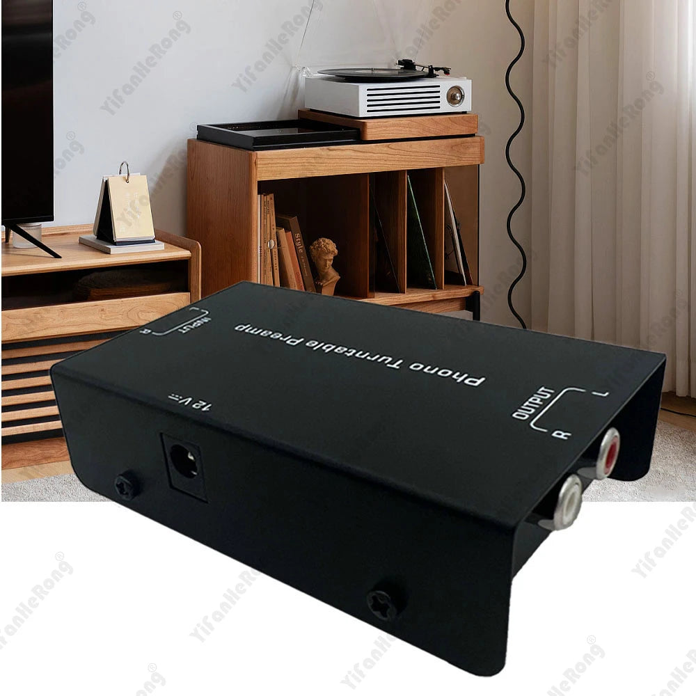 High Quality Preamplifier PP900 with EU/US Plug RCA Phono Preamp Turntable Preamplificador Pre Amplificador Phono Zpaxo