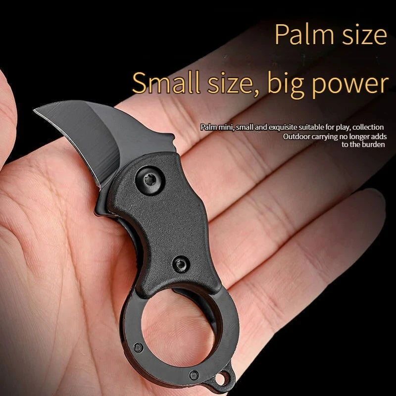 Mini EDC Keychain Knife – Stainless Steel Pocket Multitool