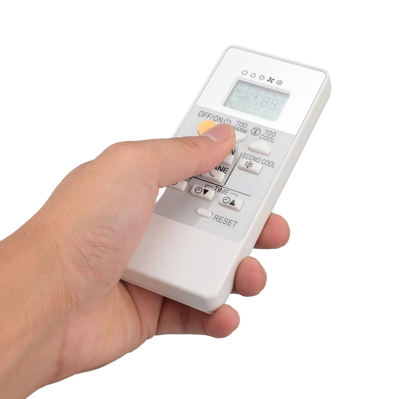 RH18A Replace AC Remote Control ABS Air Conditioner Replacement Remote for MSZ HR25VF MSZ HR35VF MSZ HR42VF MSZ HR50VF Zpaxo