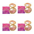 Eelhope 3-In-1 Highlighter Eyeshadow & Blush Face Palette Face Makeup Palette Zpaxo 35.2g boxed