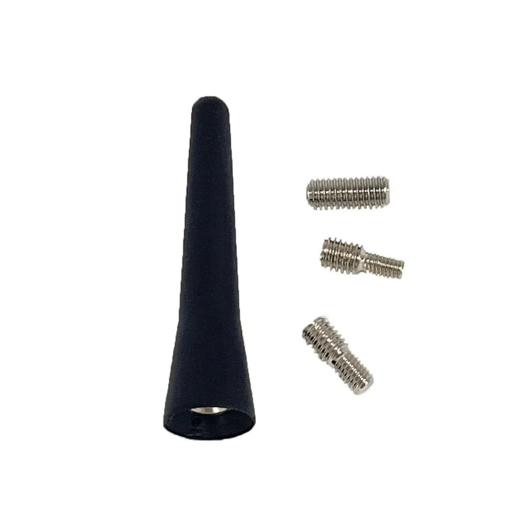 Auto Universal Short Antenna Black Mini Roof Mount Strong FM AM DAB Zpaxo