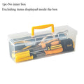 1 Tool Parts Storage Box Multi-compartment Organizer Sorting Screws