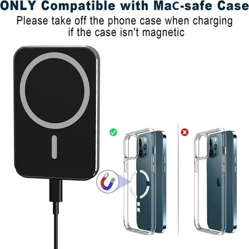 15W Magnetic Wireless Car Charger Mount – iPhone & Xiaomi Wireless Car Charger Zpaxo