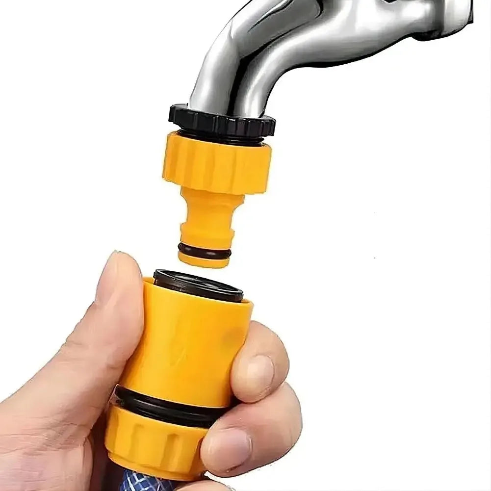 10pcs Hose Faucet Quick Connector 3/4 & 1/2 Inch Graden Hose Water Tap Threaded Connector Faucet Adapter For Garden Irrigation Zpaxo
