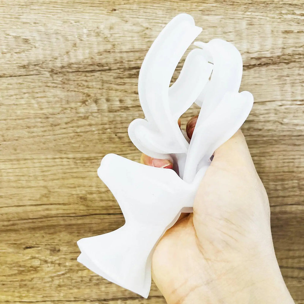 Deer Head Resin Mold 3D Silicone Mould Christmas Cake Decoration