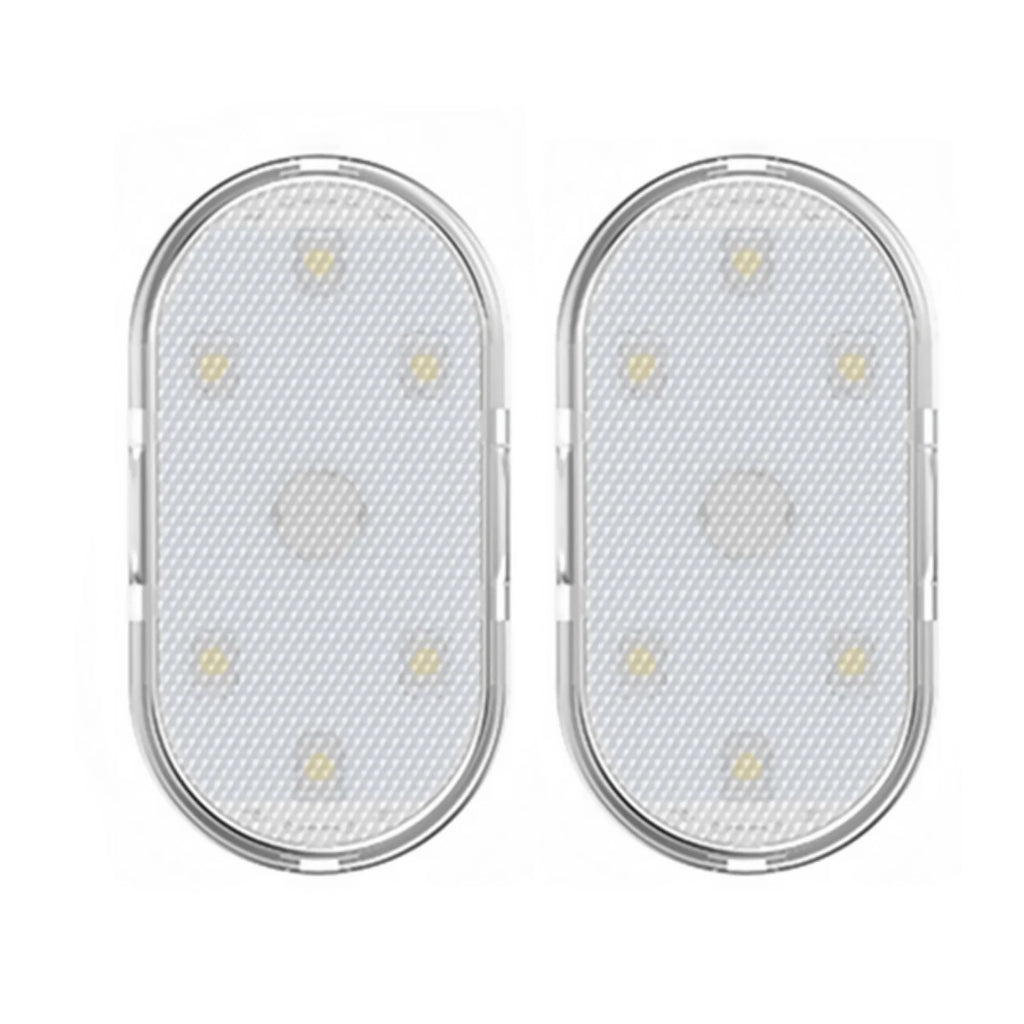 Car LED Touch Lights Wireless Interior Light Auto Roof Ceiling