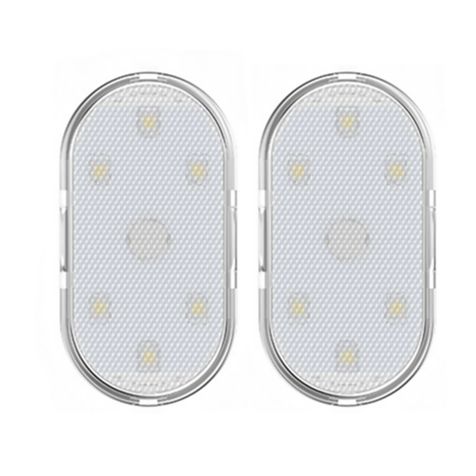 Car LED Touch Lights Wireless Interior Light Auto Roof Ceiling