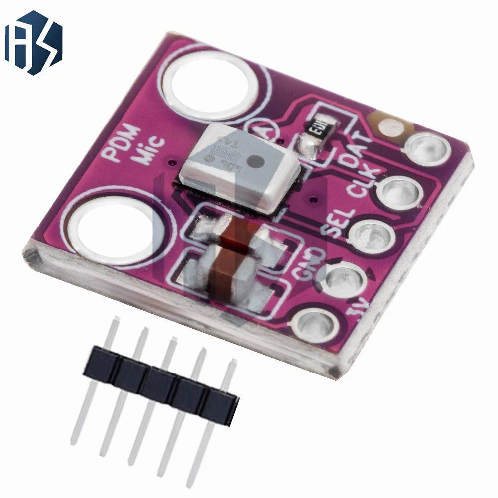 1 8v-3 3v PDM Digital MEMS MP34DT01 Microphone Module Simple Pulse Zpaxo