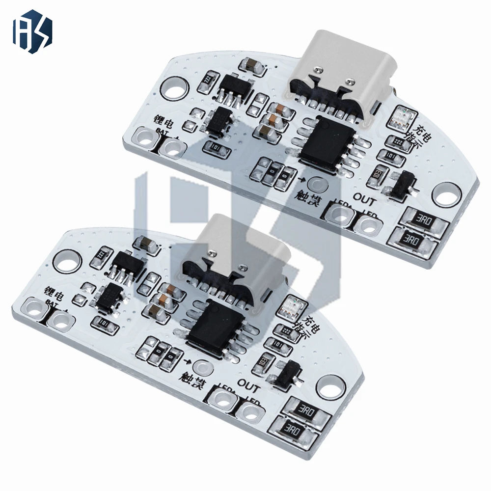 Type-c Table Lamp Circuit Board USB Charging Three Gear Stepless Zpaxo
