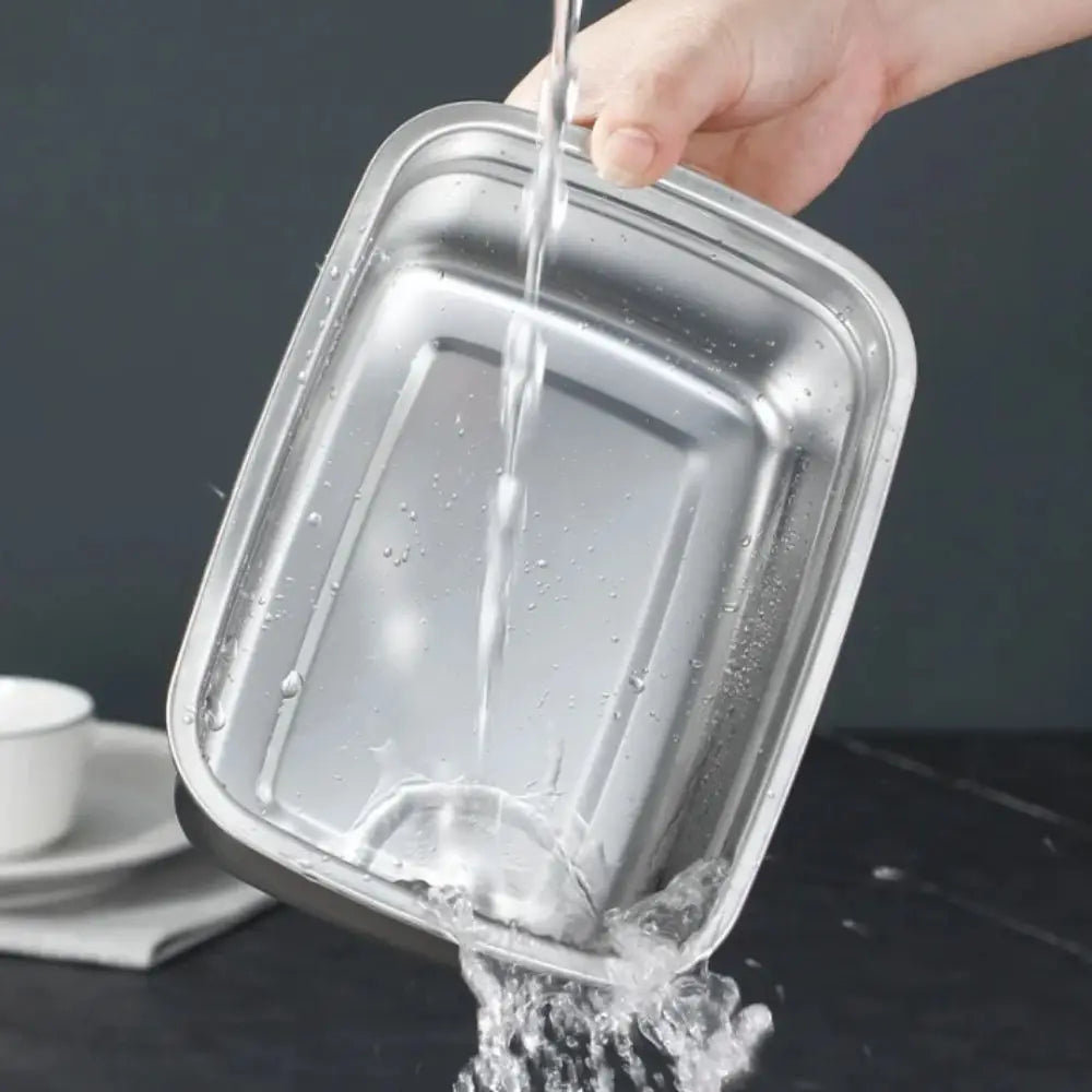 316 Stainless Steel Leak-Proof Bento Lunch Box | 500ml–3000ml Bento Lunch Box Zpaxo