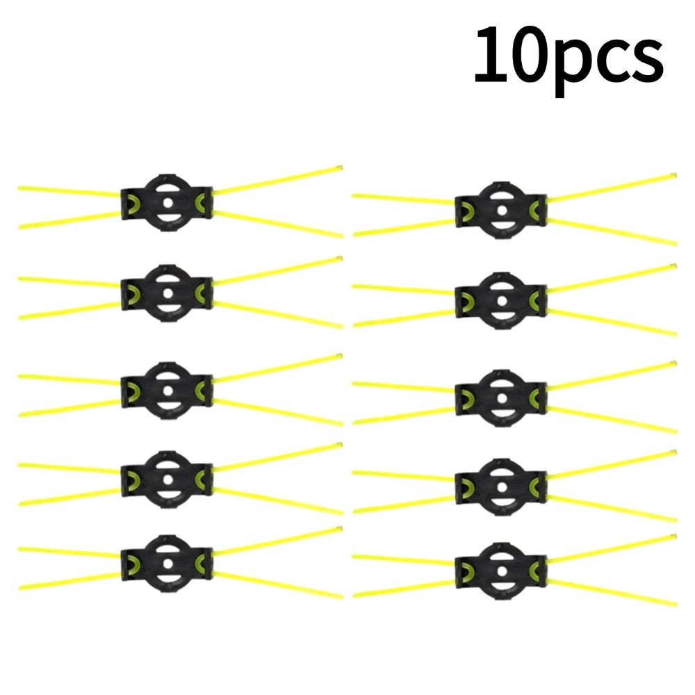 Grass Rope Mower Head Replacement – Wear-Resistant 1–10 PCS Mower Head Replacement Zpaxo 10PCS