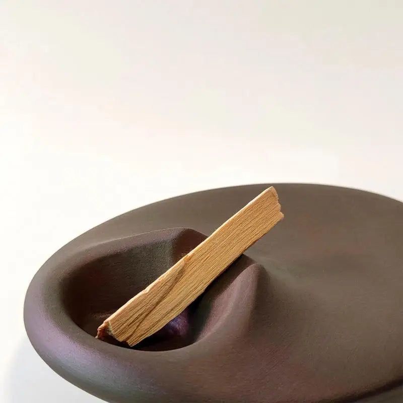 Palo Santo Holder Practical Ceramic Sage Incense Burner Handcrafted