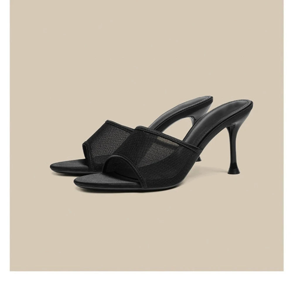 Newly Arrived Summer Comfortable Fashionable Slingback Heeled Sandals