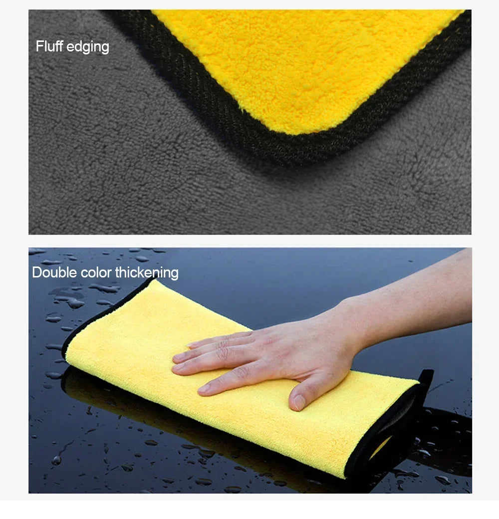 Microfiber Car Wash Towels 3/5/10 Pack – Cleaning Cloths