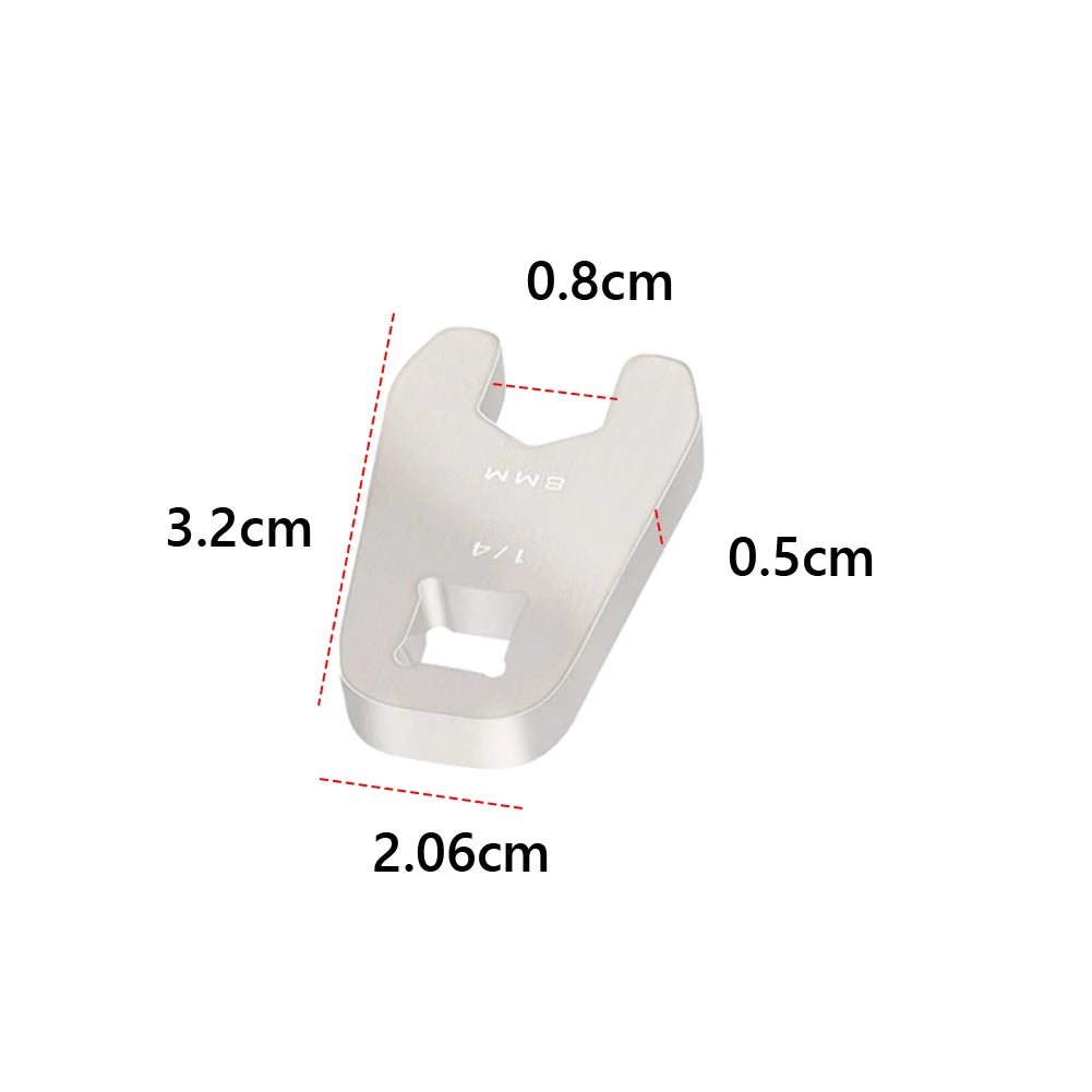 Bike Disc Brake Cable Wrench Fit 1 4 Head Torque Stainless Steel