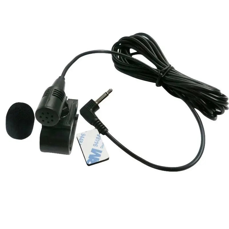 Adhesive Car Microphone Bluetooth Call External GPS Navigator Port Zpaxo Black car microphone