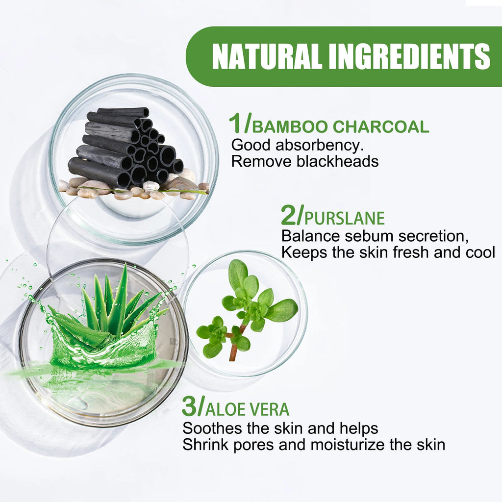 Bamboo Charcoal Blackhead Remover Peel-Off Face Mask – 120g Peel-Off Face Mask Zpaxo