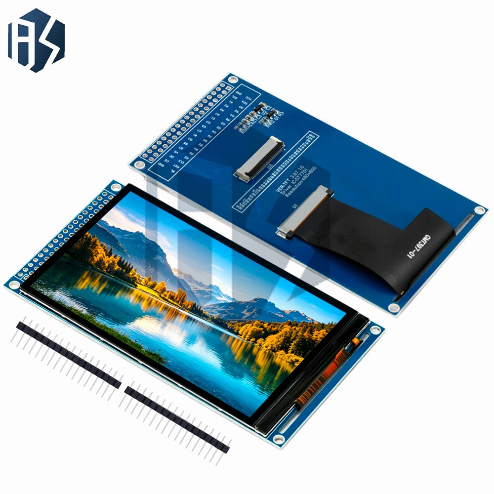3.97 Inch TFT LCD Display Module ST7701 Driver 480*800 RGB Interface Color Screen Compatible with for Arduino Zpaxo