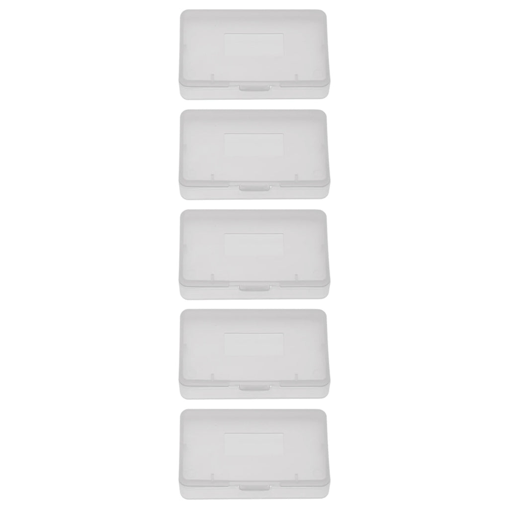 10pcs Transparent Anti Dust Cover Cartridge Game Case Box for Game Boy Advance GBA Zpaxo