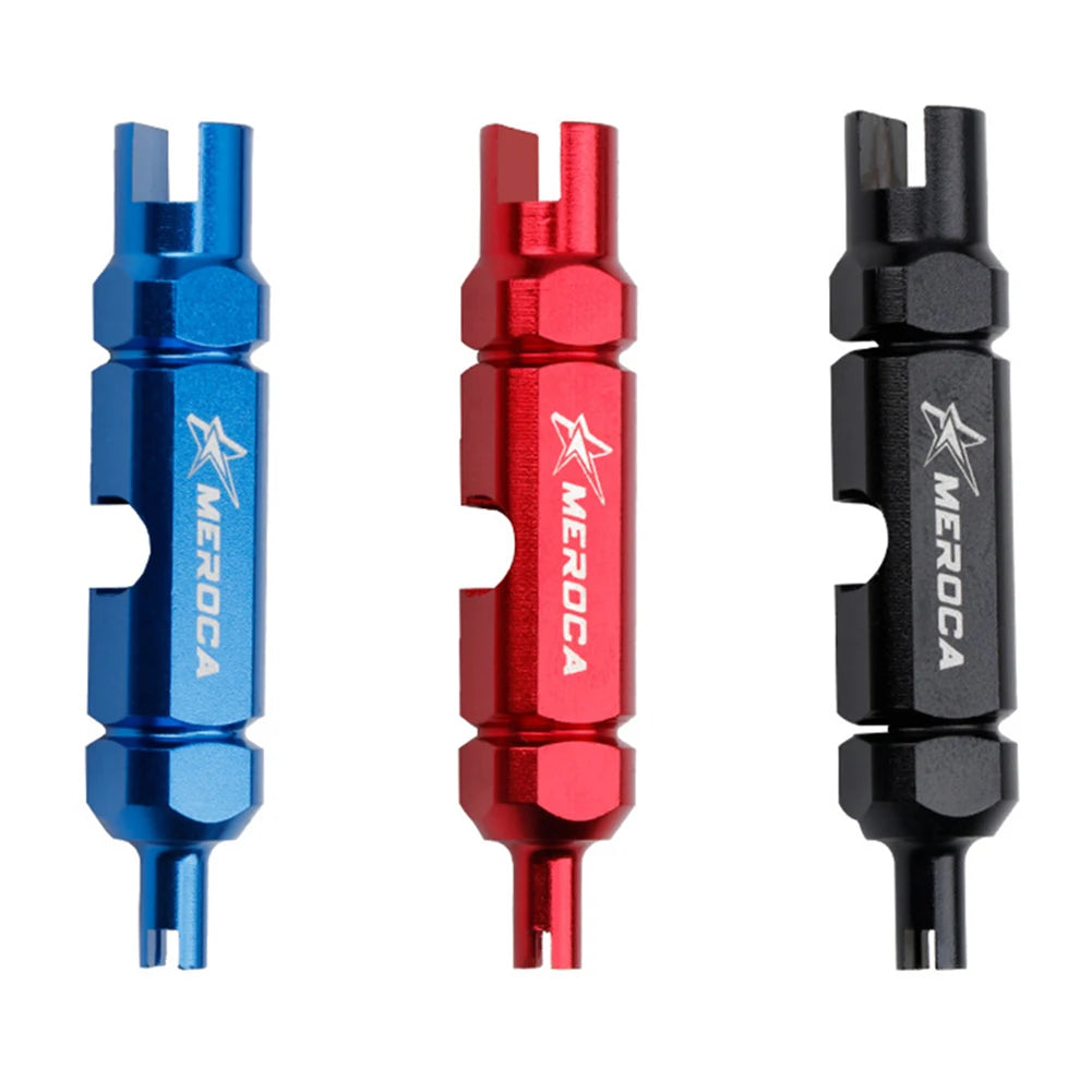 MEROCA Bike Tire Tube American Valve Core Removal Tool Repairing